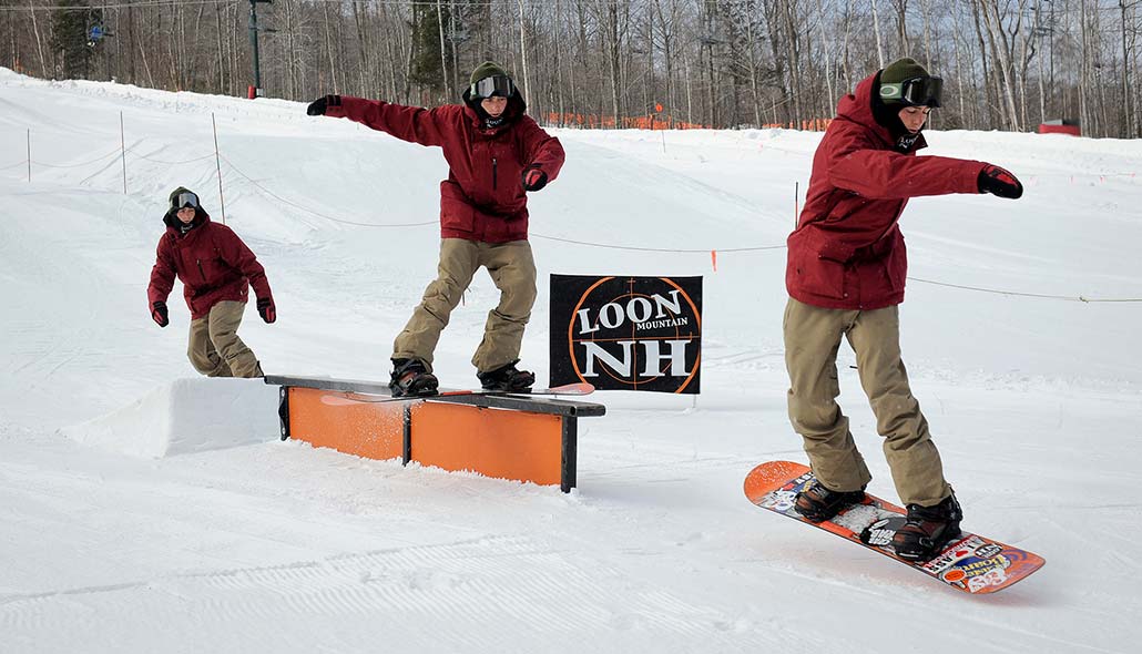 Burton Progression Park Loon Mountain Resort NH